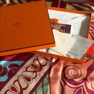 Hermès Silk Scarf